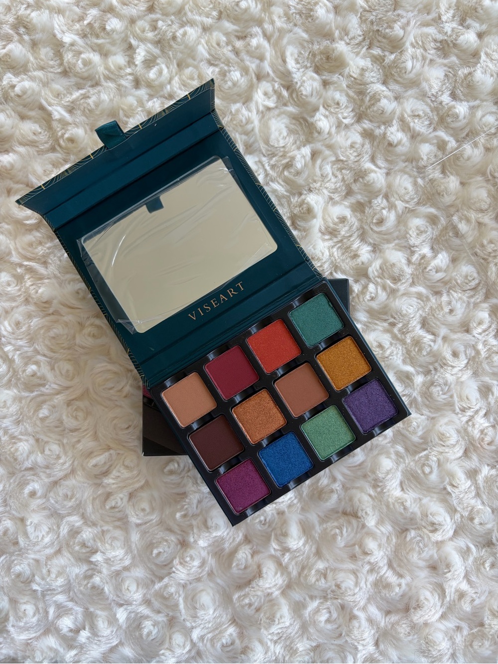 New Viseart Bijouxette Multicolor 12-Shadow Eyeshadow Palette Jewel Tones